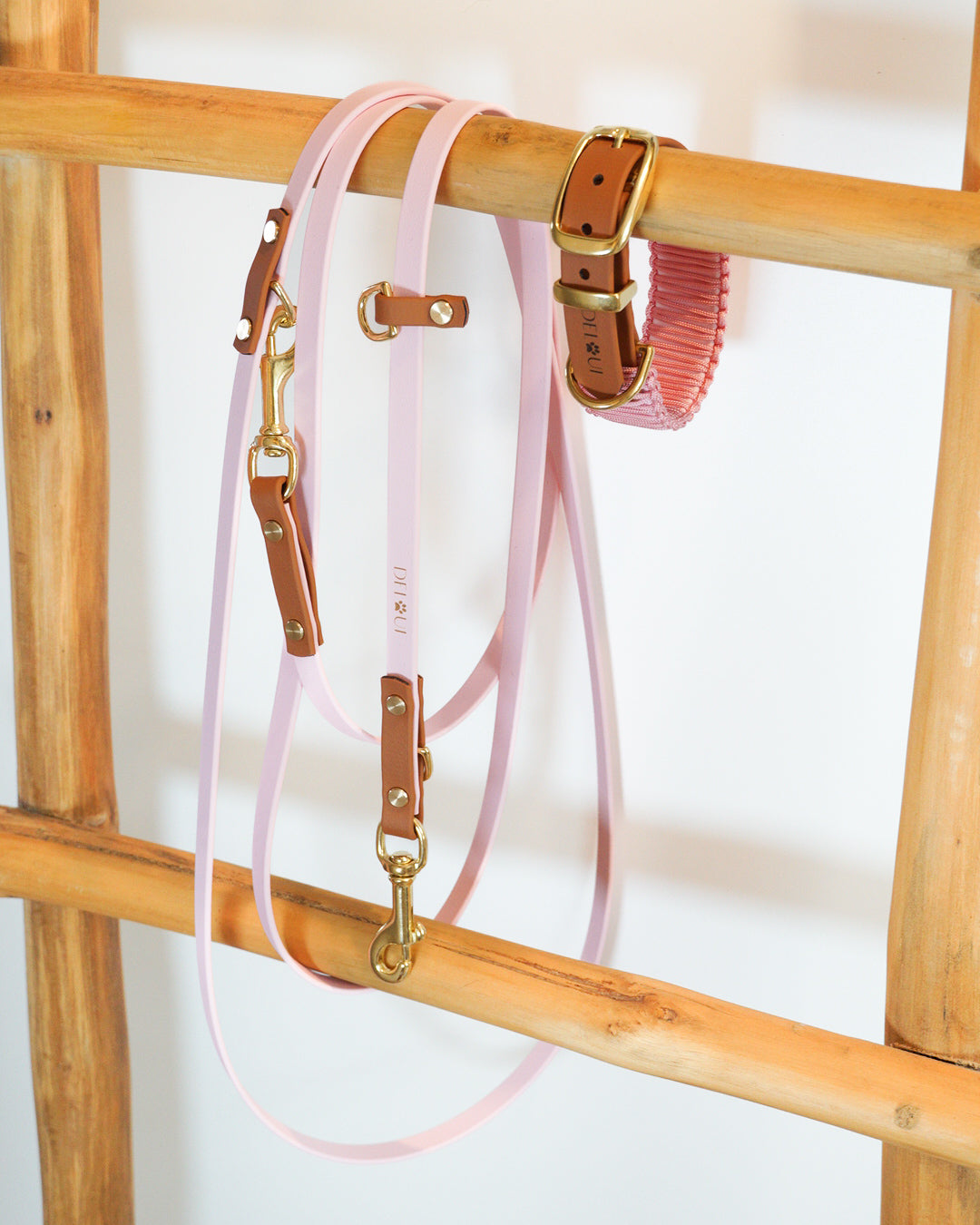 CROSSBODY LEINE AUS BIOTHANE® | DUOPAW 'ROSE CLAY'