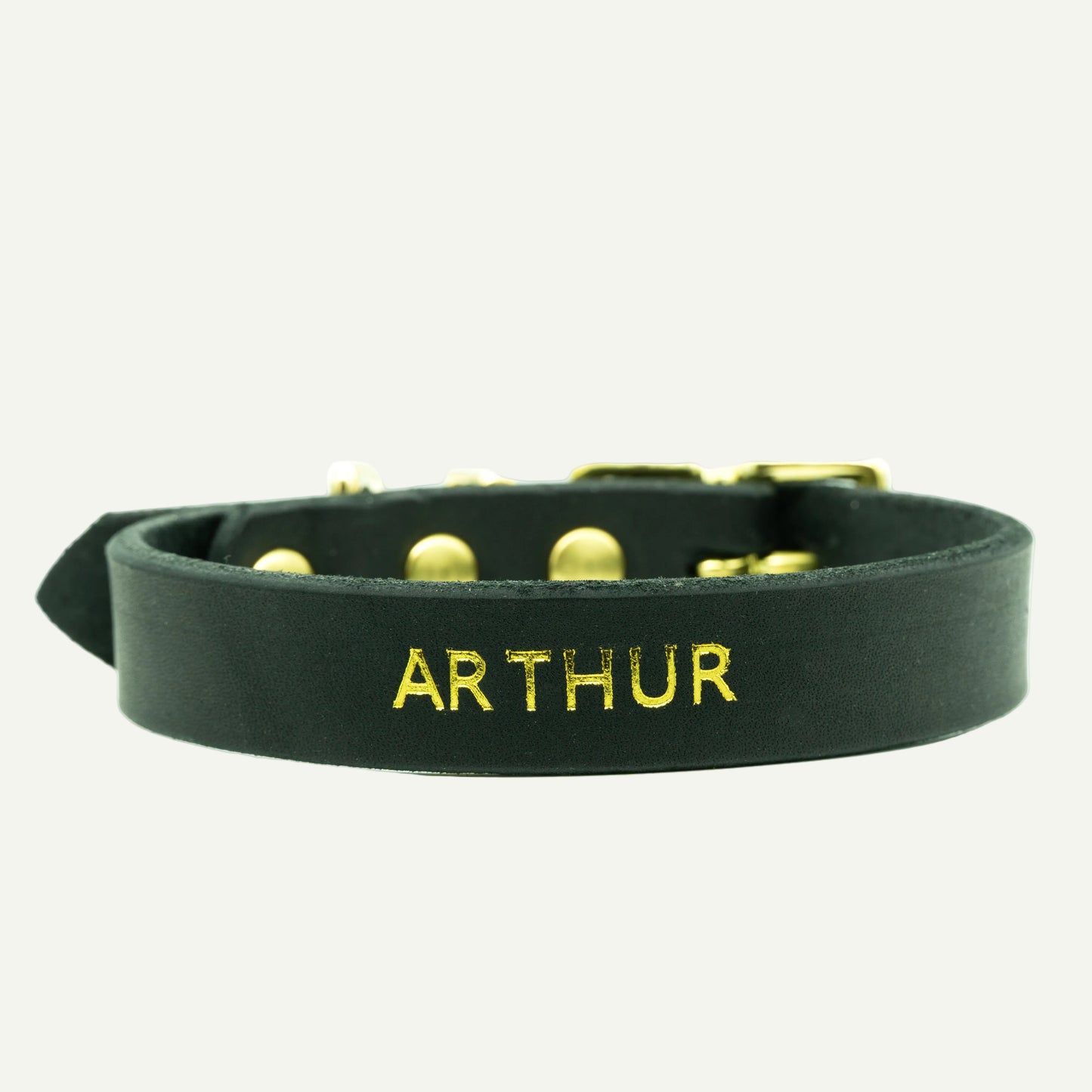 FETTLEDERHALSBAND | PERSONALISIERBAR MIT NAME