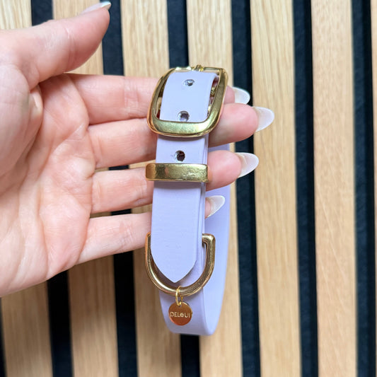Halsband 'Classic' Pastelllila | HU 31-37cm