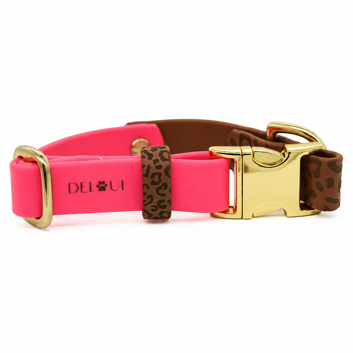 BIOTHANE® HALSBAND | KLICKPAW MIT LEO PRINT