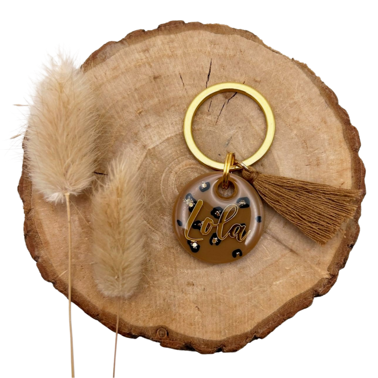 HUNDEMARKE "WILD STYLE" MIT LEOPARD PRINT