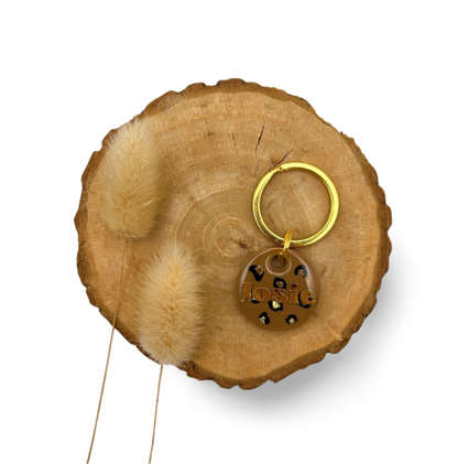 HUNDEMARKE "WILD STYLE" MIT LEOPARD PRINT