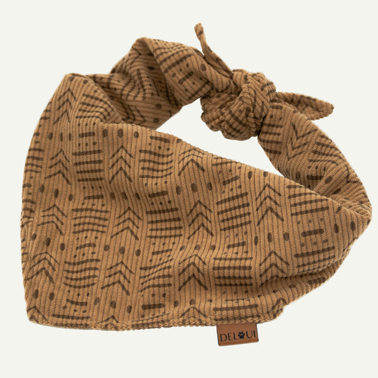 HUNDEHALSTUCH 'AUTUMN SPIRIT' - BRAUN