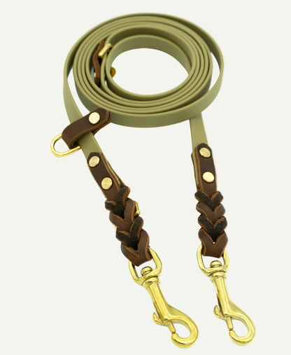 BIOTHANE® x FETTLEDER LEINE „PURE NATURE“ | 3-FACH VERSTELLBAR