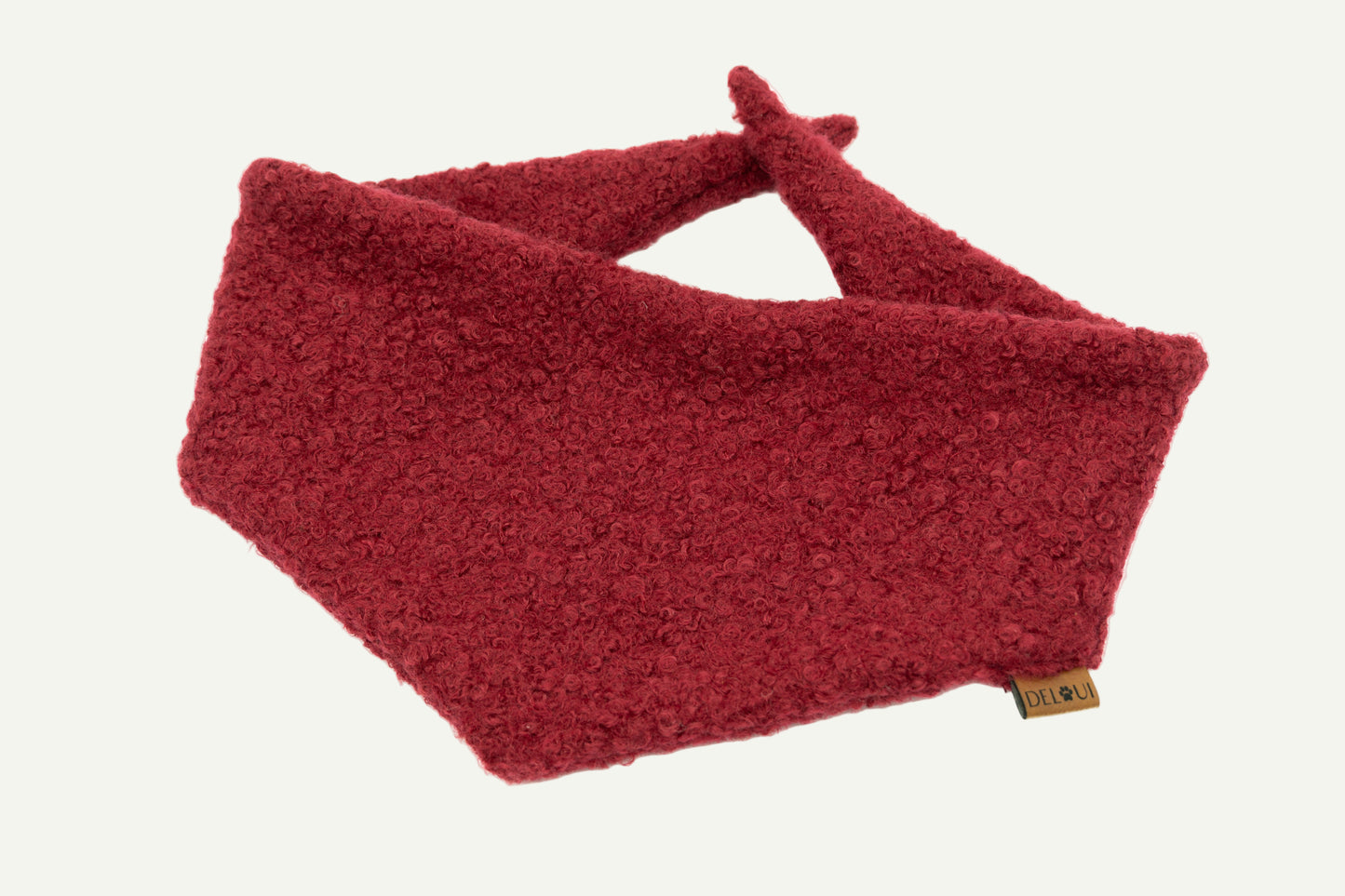 BOUCLÉ HUNDEHALSTUCH BORDEAUX