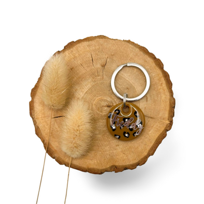 HUNDEMARKE "WILD STYLE" MIT LEOPARD PRINT