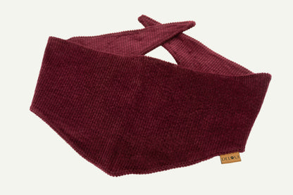CORD HUNDEHALSTUCH BORDEAUX