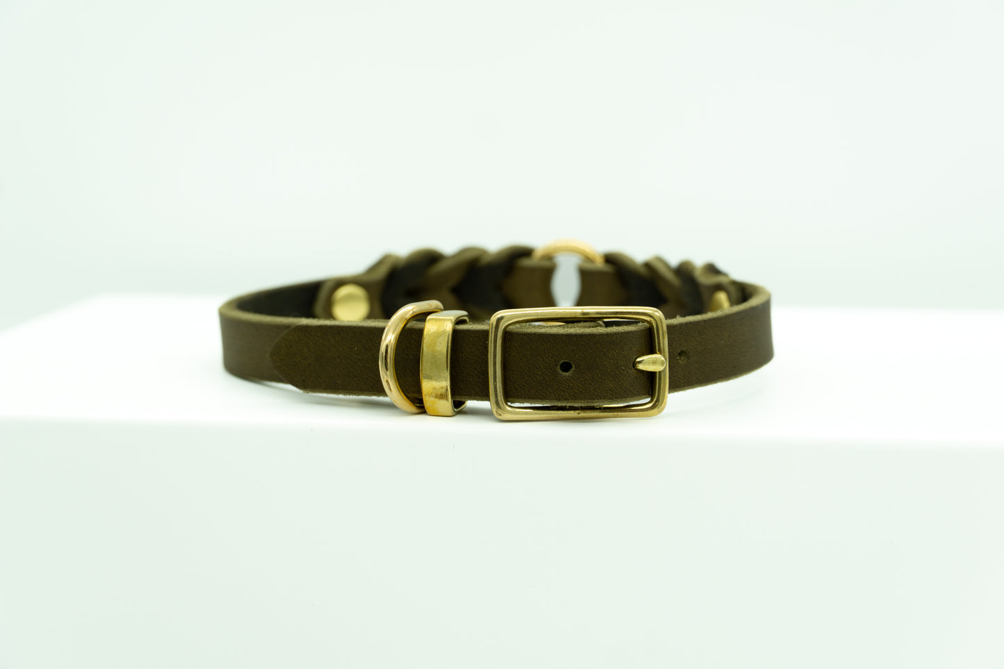 GEFLOCHTENES FETTLEDERHALSBAND