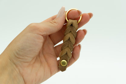 SCHLÜSSELANHÄNGER AUS FETTLEDER