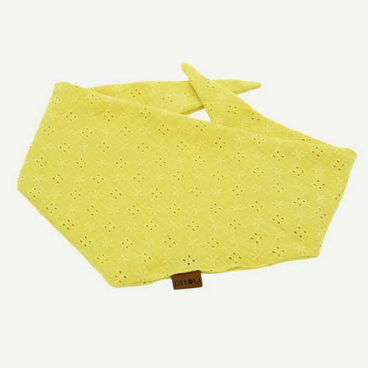 HUNDEHALSTUCH - BUTTERYELLOW