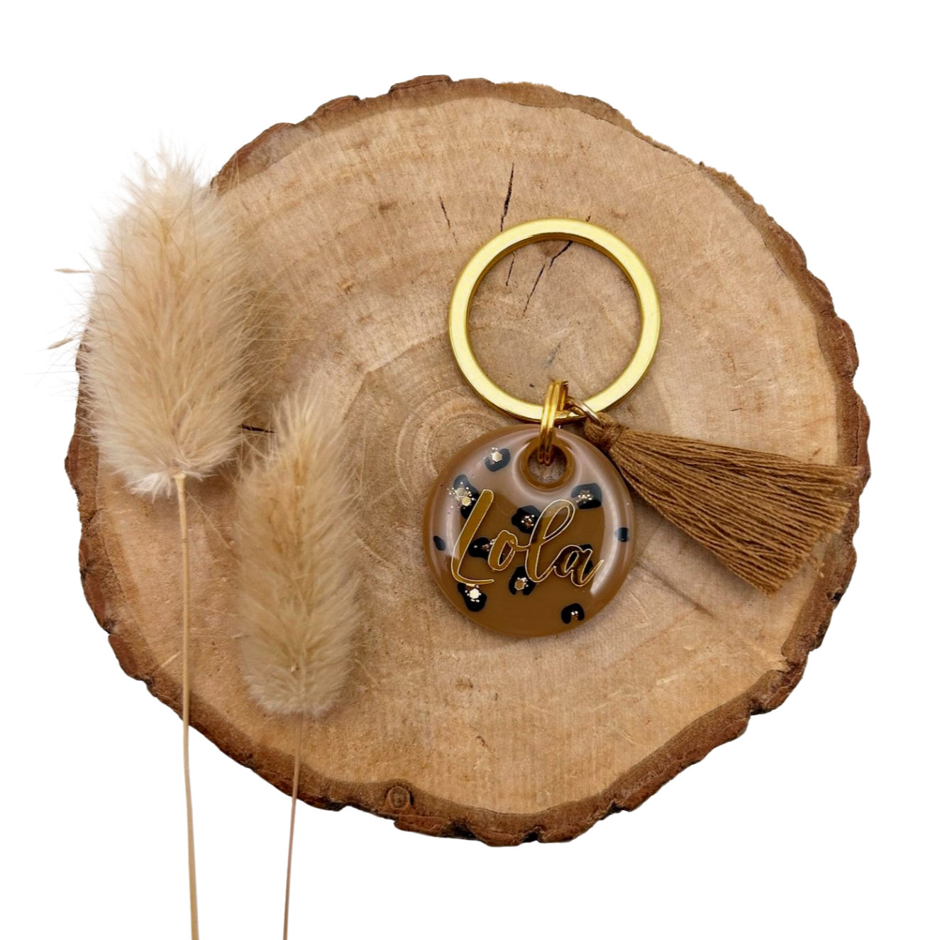 HUNDEMARKE "WILD STYLE" MIT LEOPARD PRINT