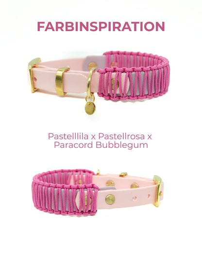 BIOTHANE x PARACORD HALSBAND 'TWIN CORD'