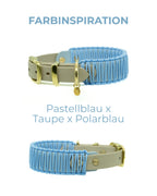 BIOTHANE x PARACORD HALSBAND 'TWIN CORD'