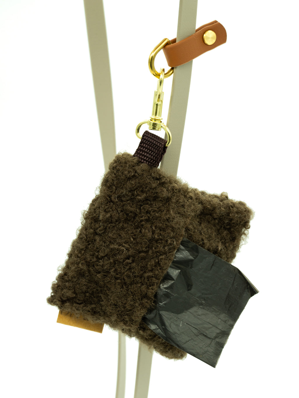 KOTBEUTELSPENDER | BROWN