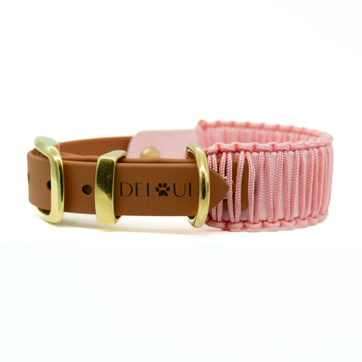 BIOTHANE x PARACORD HALSBAND 'TWIN CORD'
