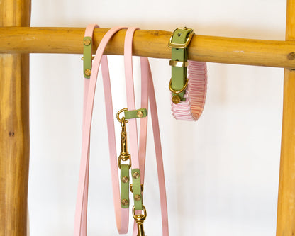 CROSSBODY LEINE AUS BIOTHANE® | DUOPAW 'STRAWBERRY MATCHA'