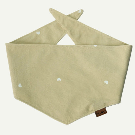 HUNDEHALSTUCH 'CREAM HEARTS'