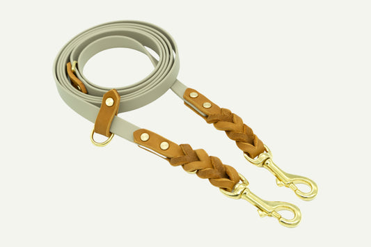 BIOTHANE® x FETTLEDER LEINE „PURE NATURE“ | 3-FACH VERSTELLBAR