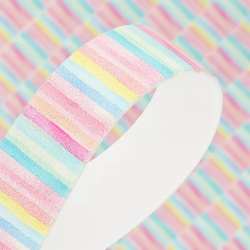 BIOTHANE® HALSBAND 'PASTELL STRIPES' | SPRING COLLECTION