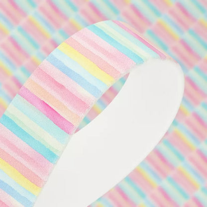 BIOTHANE® HALSBAND 'PASTELL STRIPES' | SPRING COLLECTION