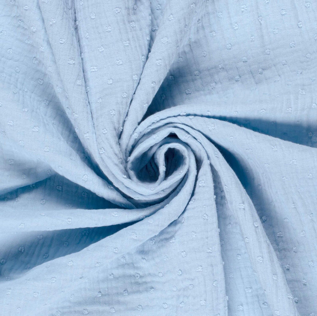HUNDEHALSTUCH 'DOTS' - PASTELLBLAU